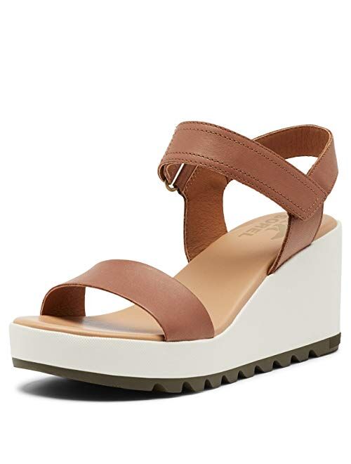 SOREL Cameron™ hook and Loop Strap Closures Wedge Sandal