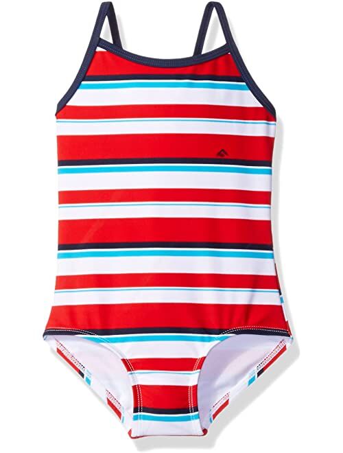 Kanu Surf Layla Beach Sport Banded One-Piece Swimsuit (Toddler)