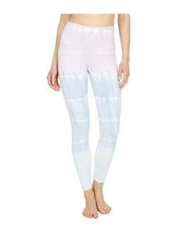 Electric & Rose Women's High Waisted Tie-Dye Sunset Leggings