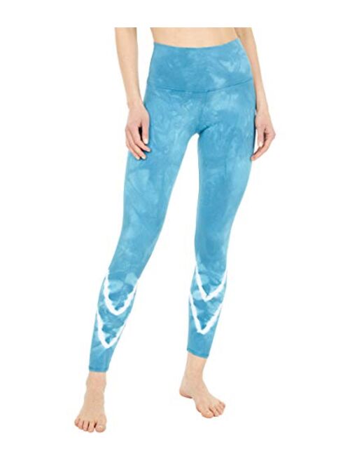 Electric & Rose Women's High Waisted Tie-Dye Sunset Leggings