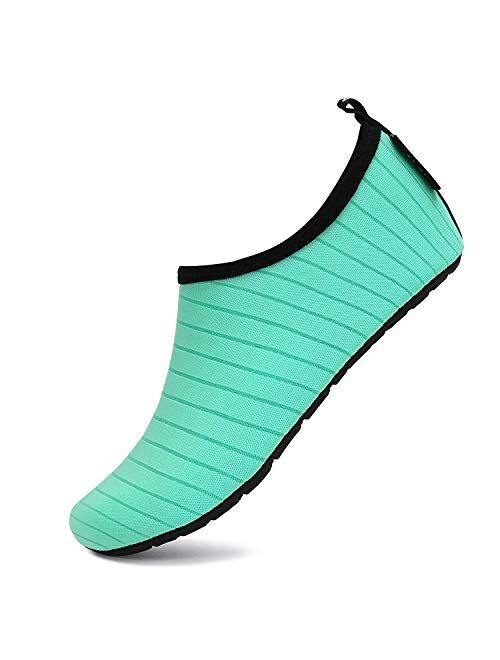 SAGUARO Boys Girls Barefoot Water Shoes Quick Dry Non-Slip Aqua Socks Outdoor Sports Beach Swimming Pool