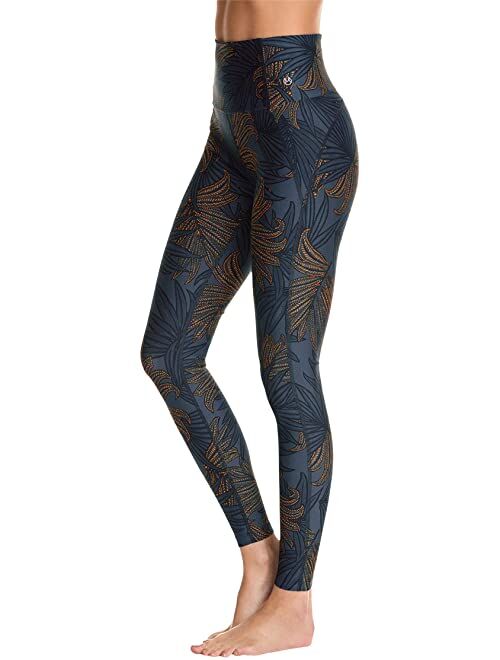 Maaji Dazeful High Palms Floral Printed Depth Leggings