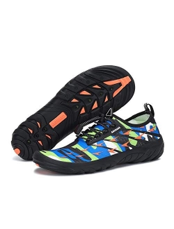 Men's Water Shoes Quick Dry Barefoot Women's Sports Aqua Shoes Outdoor Beach Swim Diving Surf Kayak Boating Walking