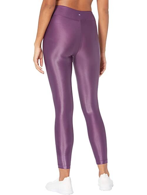 Koral Lustrous Women's Ankle Length Shiny High-Rise Leggings