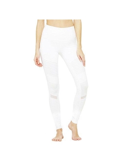 ALO Women's High Waisted Solid Moto Leggings