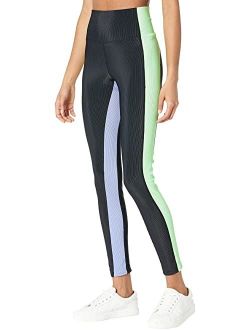 Women's High Waisted Color-Blocker Leggings