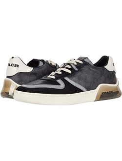 Signature Tech Court Round Toe Low Ankle Sneaker