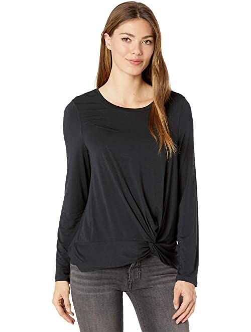 Nydj Long Sleeve Twist Knot Tee