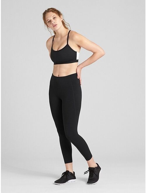 GapFit High Rise 7/8 Leggings in Eclipse