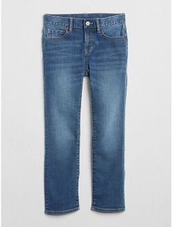 Kids Straight Jeans with Washwell