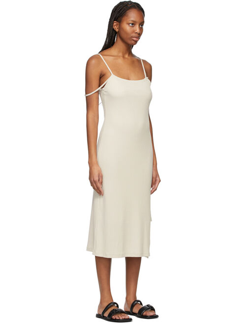 SSENSE Exclusive Off-White Double Strap Dress