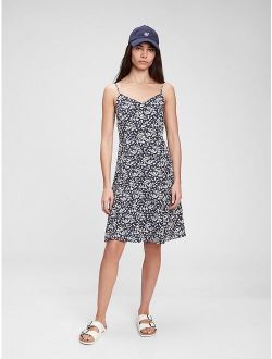 Fit & Flare Cami Print Dress