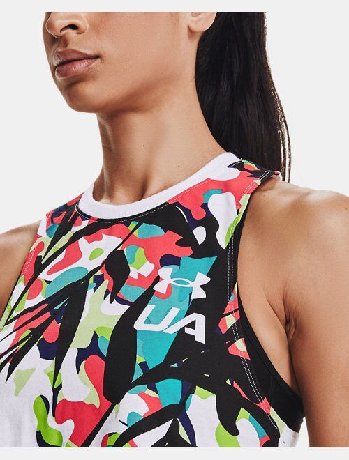 Under Armour Women's UA Run Floral Tank