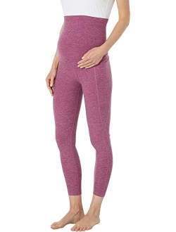 Maternity Spacedye Out of Pocket High-Waisted Midi Leggings