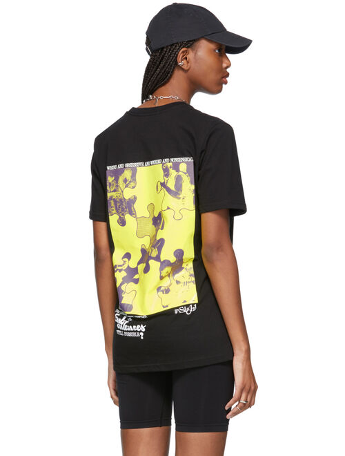 SSENSE Exclusive Black Puzzle ‘Subcultures’ T-Shirt