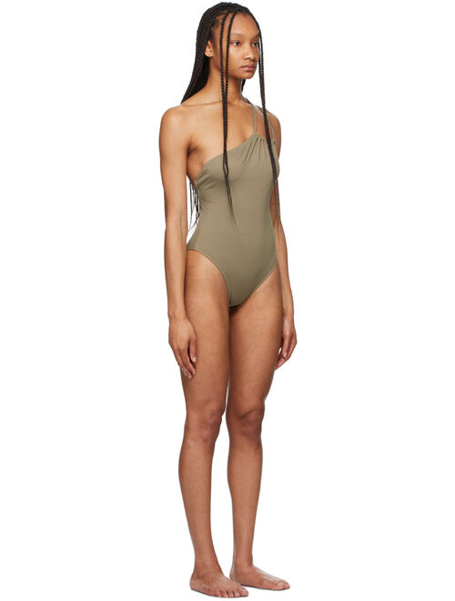 Grey Ferret One-Piece Swimsuit