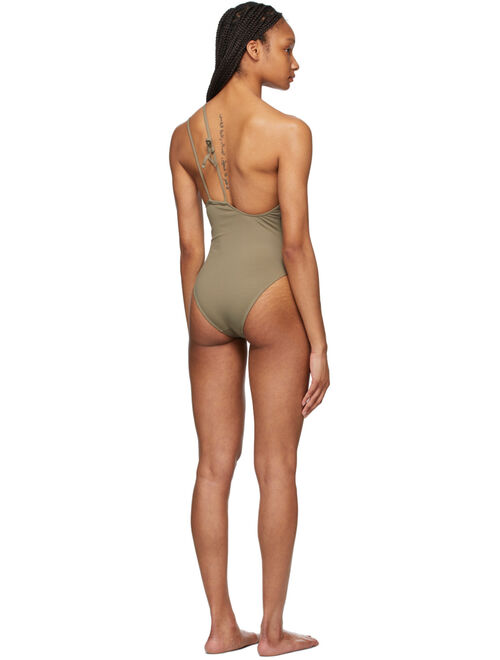 Grey Ferret One-Piece Swimsuit