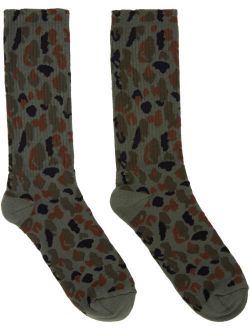 Khaki Military Camo Socks