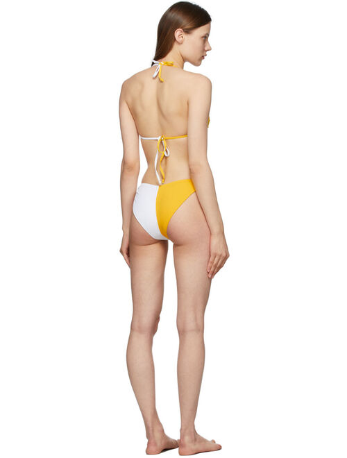 Gil Rodriguez Yellow & White Isla Margarita Bikini