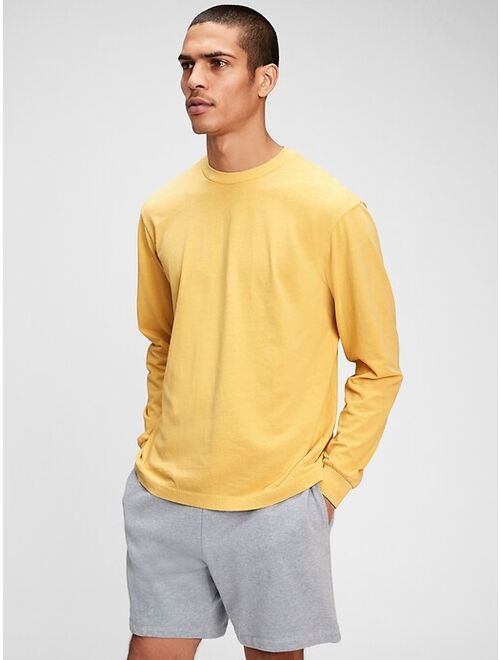 GAP Crew Neck Long Sleeve Relaxed T-Shirt