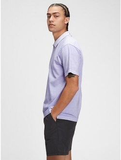 Organic Cotton Relaxed Fit Polo T-Shirt