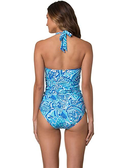 Helen Jon Blue Grotto Shell Tankini