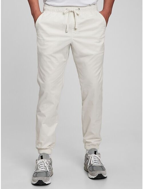 Slim Canvas Joggers with Gapflex