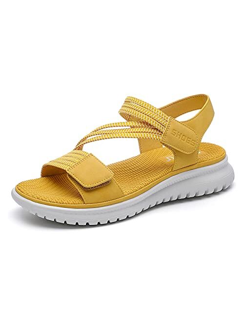 ChayChax Womens Sport Sandals Comfort Walking Sandals with Arch Support Ankle-Strap Sandal for Women