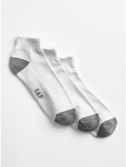 Solid Quarter Socks (3-Pack)