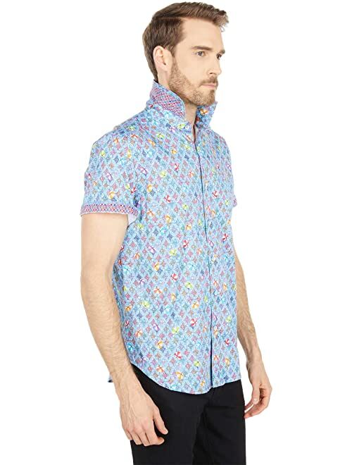 Robert Graham Changi Short Sleeve Woven Shirt