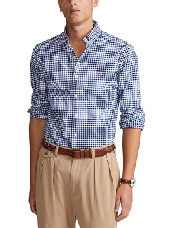 Slim Fit Stretch Button Down Oxford Shirt