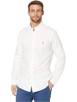 Slim Fit Stretch Button Down Oxford Shirt