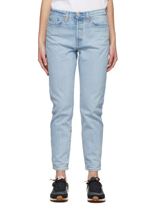 Levi's Blue Wedgie Icon Jeans