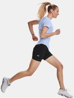 Women's UA Iso-Chill Run 2-in-1 Shorts