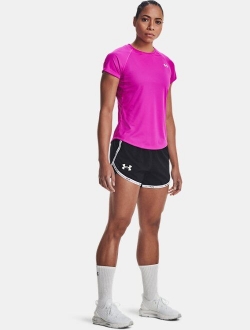 Women's UA Fly-By 2.0 Brand Shorts