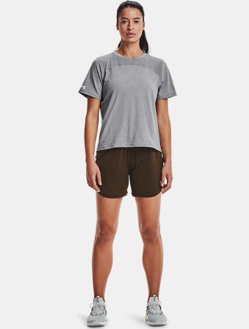 Under Armour Women's UA Knit Mid-Length Shorts