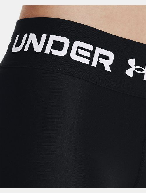 Under Armour Women's HeatGear® Armour Wordmark Waistband Shorty