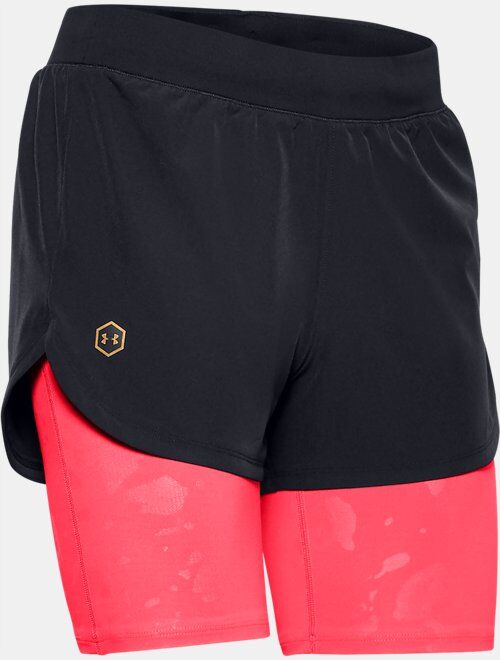 Under Armour Women's UA RUSH™ Run Upstream Camo 2-in-1 Shorts