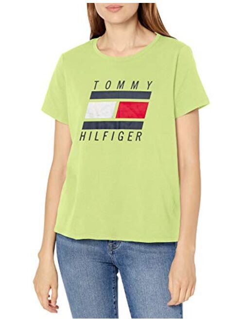 Tommy Hilfiger Women's Premium Short Sleeve Crew Neck T-Shirt