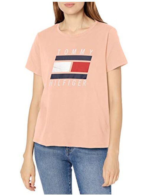 Tommy Hilfiger Women's Premium Short Sleeve Crew Neck T-Shirt