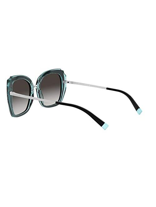 Tiffany TF4160 82853C Black/Blue TF4160 Square Sunglasses Lens Category 3 Siz