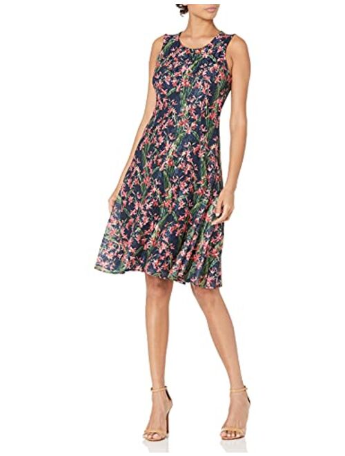 Tommy Hilfiger Women's Sleeveless Fit and Flare Dress