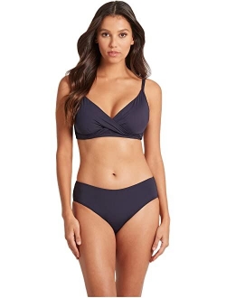 SEA LEVEL SWIM Mid Bikini Pant Bottoms Swimsuit