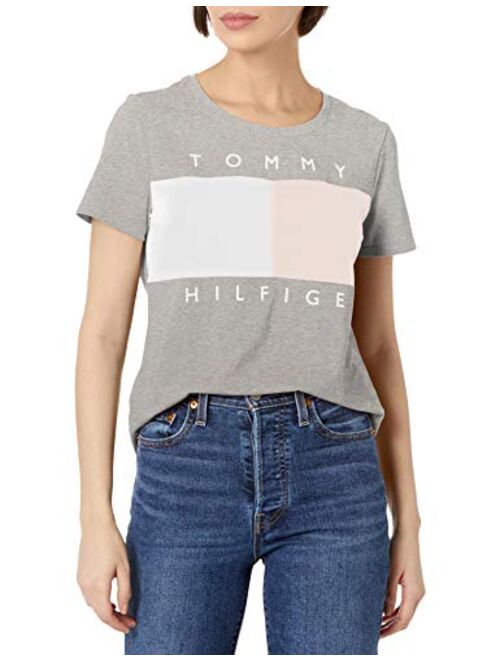 Tommy Hilfiger Women's Short Sleeve Logo T-Shirt