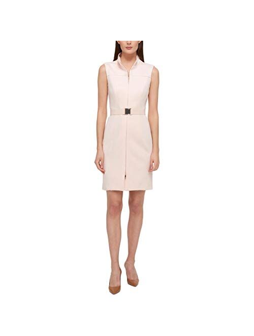 Tommy Hilfiger Women's Classic Scuba Zip Up Dress