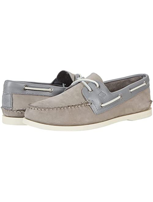 Sperry A/O 2-Eye Tumbled Lace Up Boat Shoes