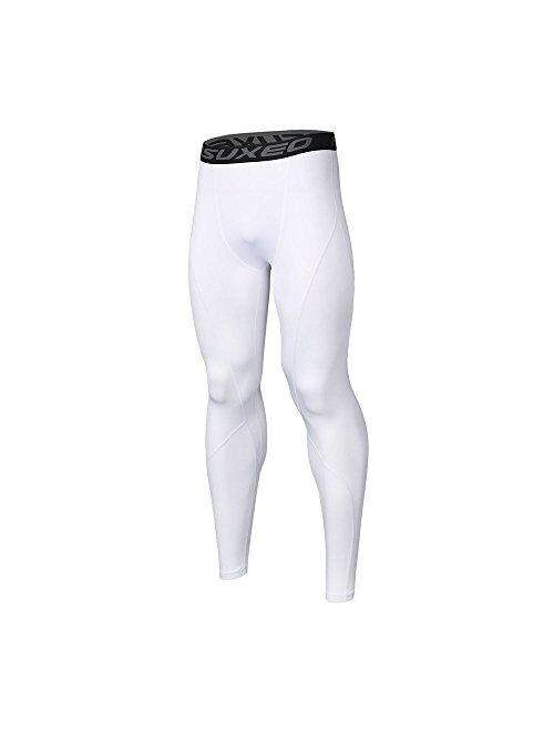 ARSUXEO Men's Compression Tights Running Pants Baselayer Legging K3