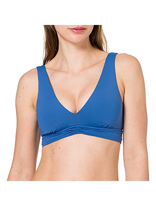 Seafolly V-Neck Crop Bikini Top