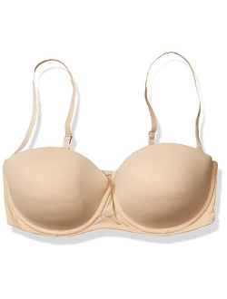 Womens Strapless Stay in Place Underwire Bra