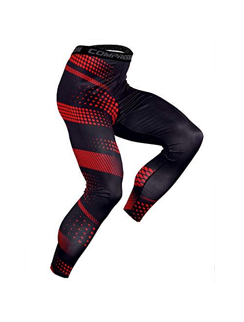 OEBLD Compression Pants Men Thermal Underwear Set Base Layer Dry Tights Gym Running Leggings Long Sleeve Shirt